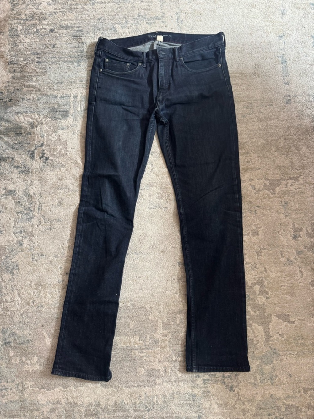 Banana Republic Men's Dark Indigo Slim Jeans